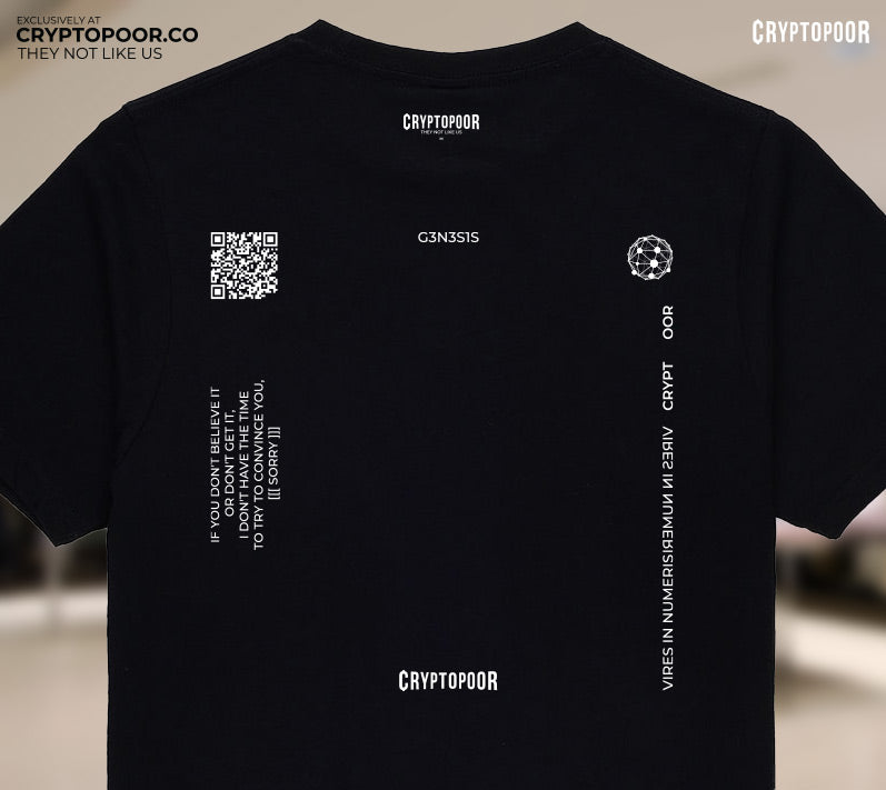 Cryptocurrency Crypto Blockchain Men Women Bitcoin tee