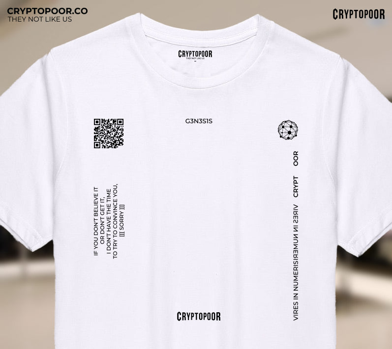Cryptocurrency Crypto Blockchain Men Women Bitcoin tee